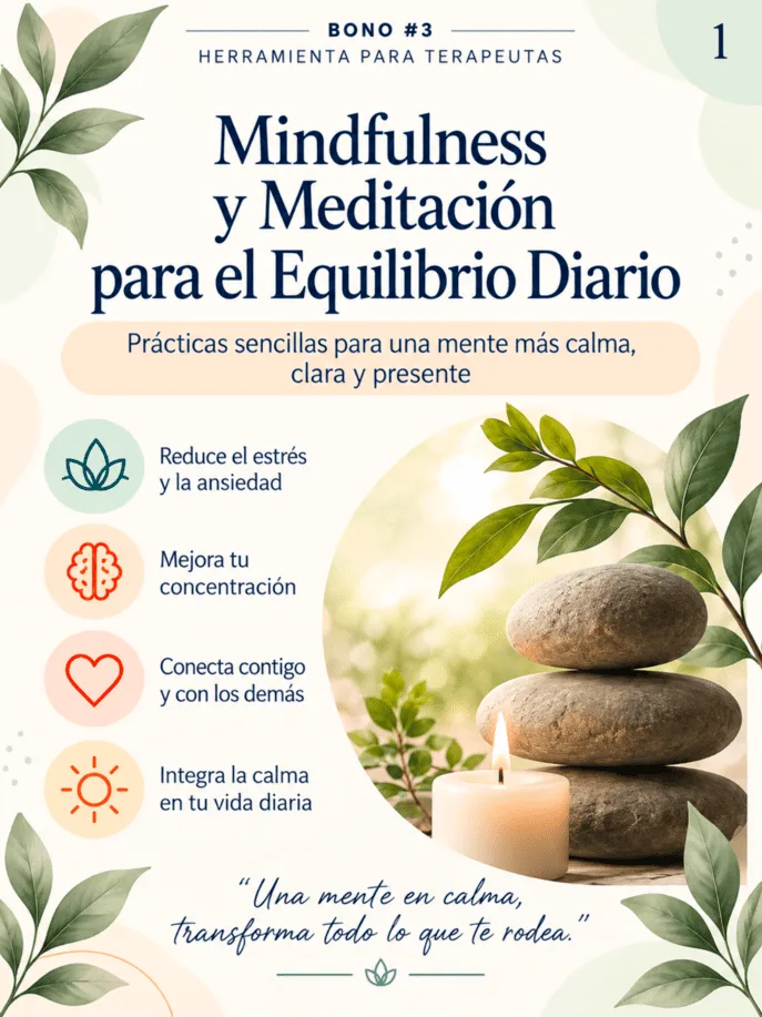 Mindfulness y Meditación para el Equilibrio Diario
