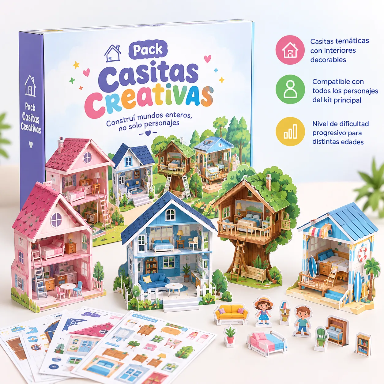 Pack Casitas Creativas