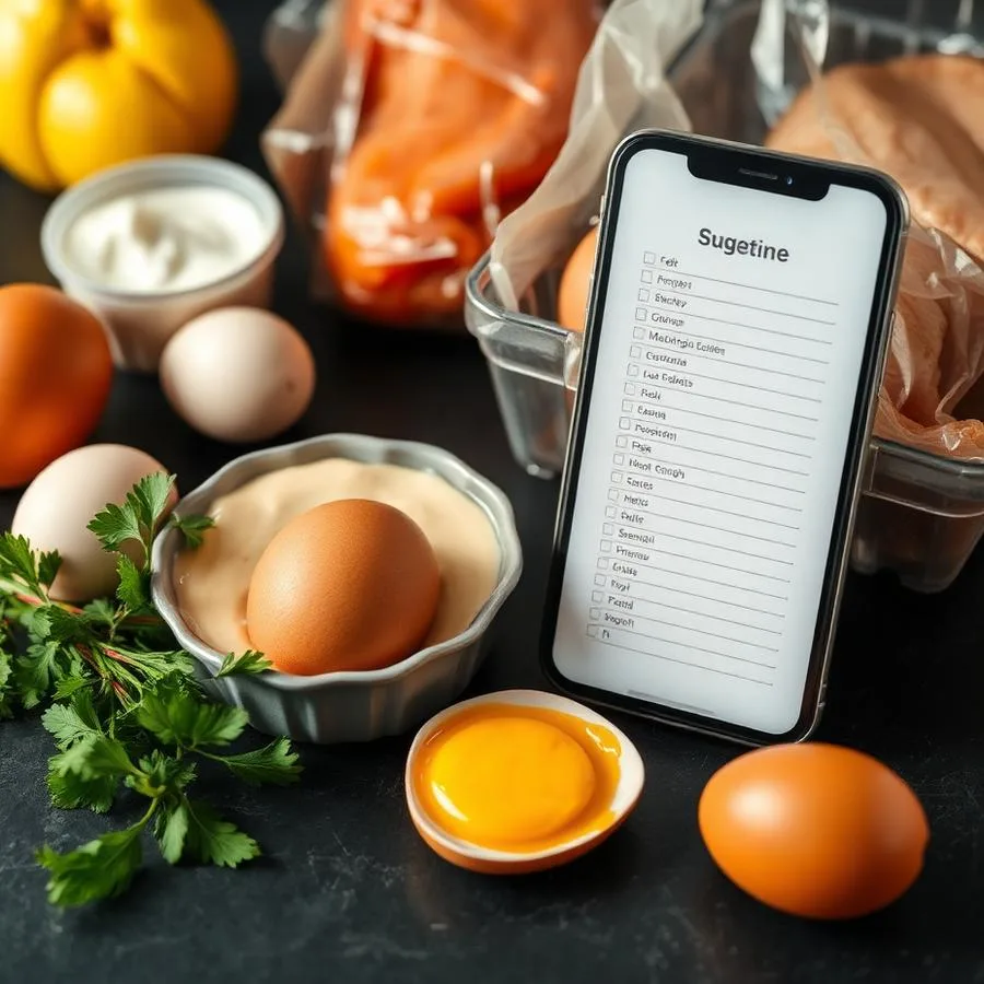 Lista de Compras Semanal Alta en Proteína