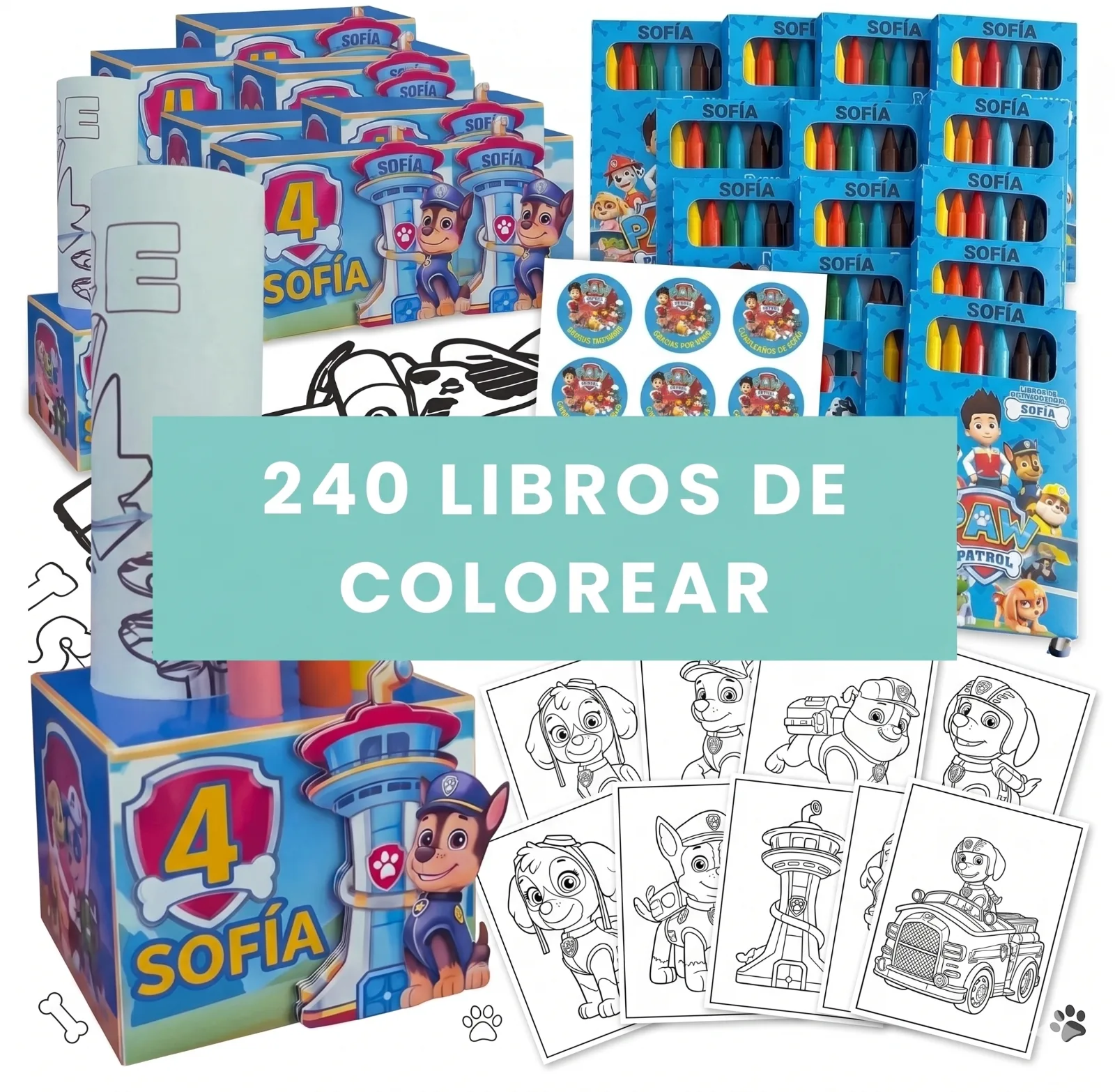 240 Libros de Actividades y para Colorear