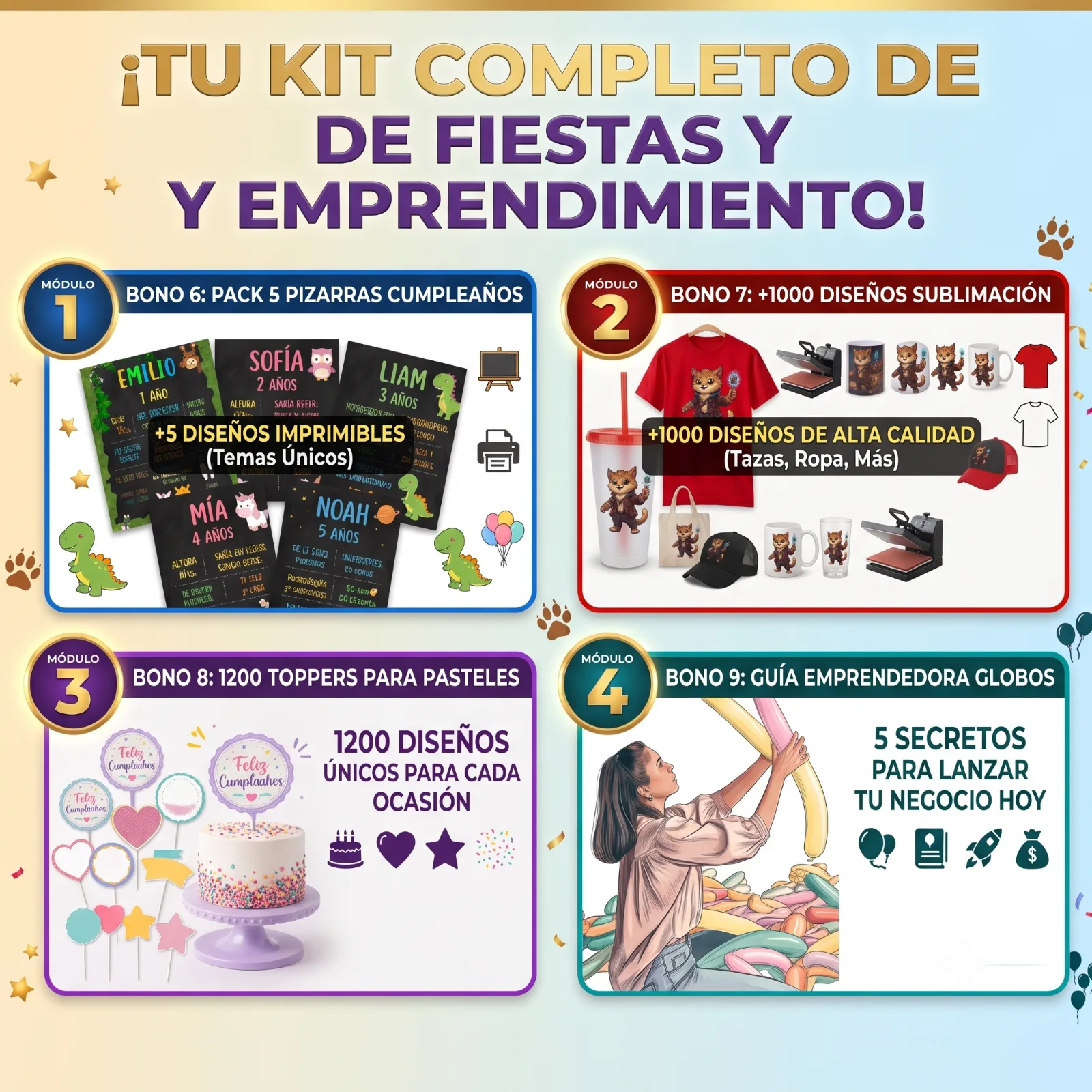 Pack Completo de Extras + La Guía que te dice exactamente cómo cobrar