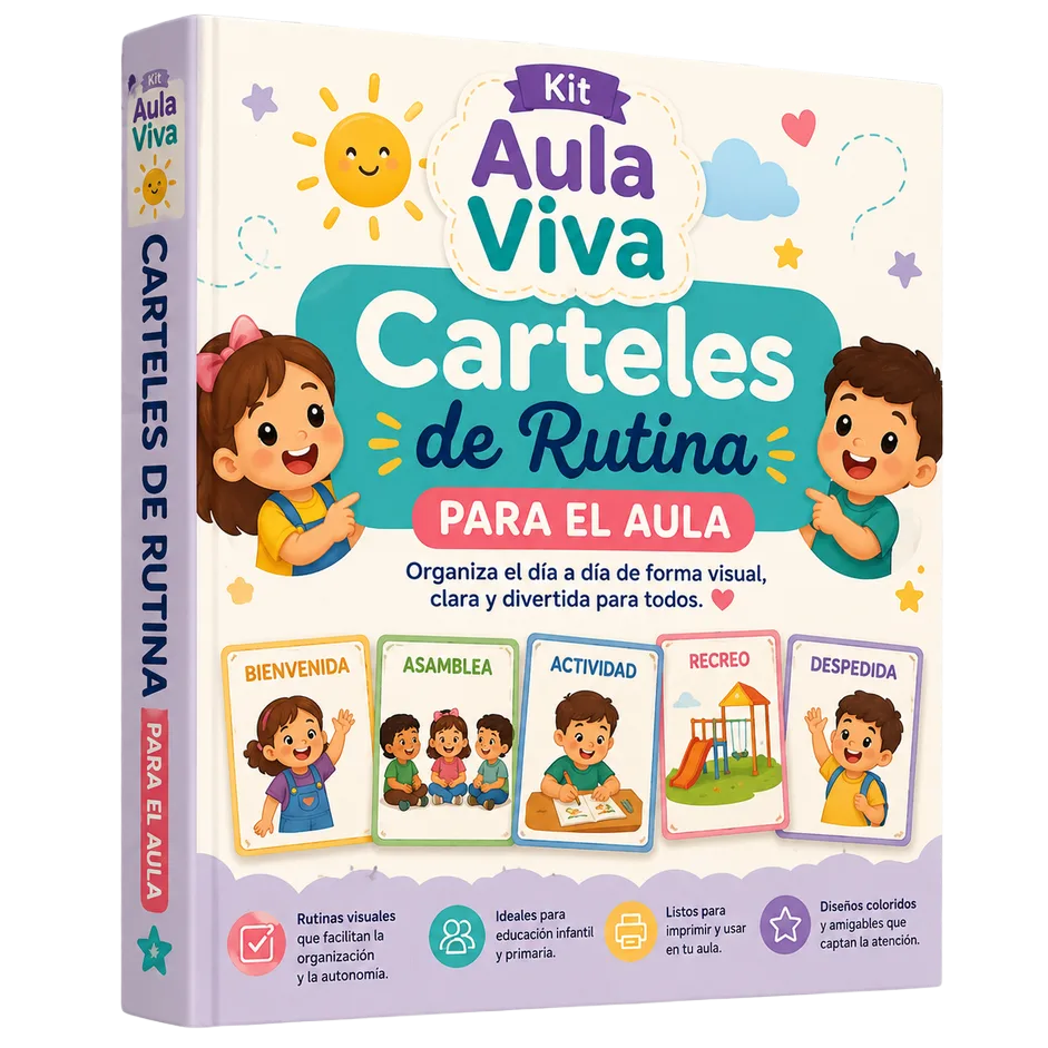 Carteles de Rutina para el Aula